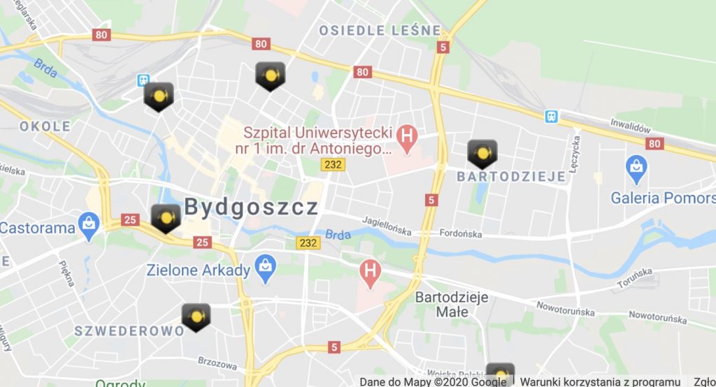Fortuna punkty stacjonarne Bydgoszcz. Godziny otwarcia, bonusy, informacje