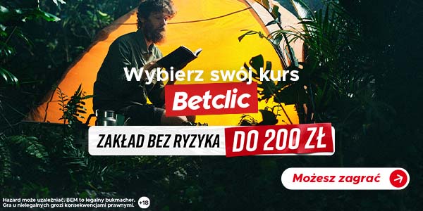 Betclic bonus powitalny 200 PLN